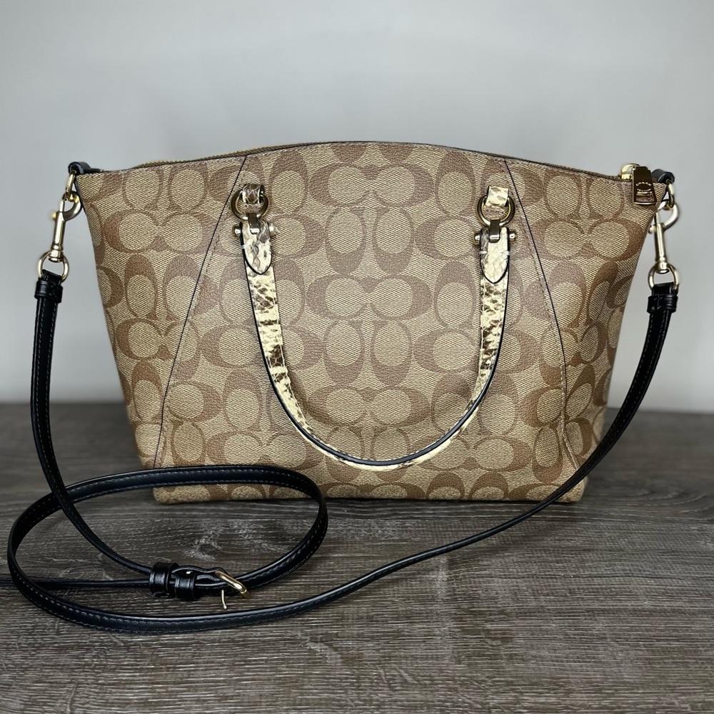 NWOT COACH PRAIRIE SATCHEL - Picture 3 of 11